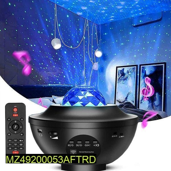 Galaxy Sky Night Projector With Music Bluetooth Speaker