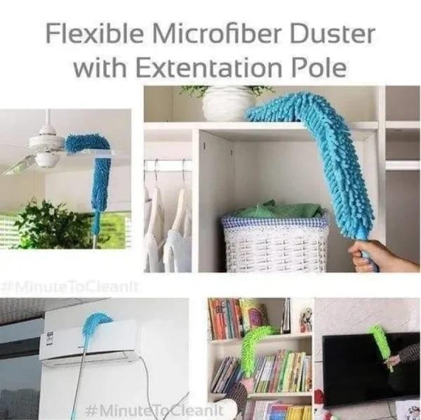 Extendable Duster for Cleaning